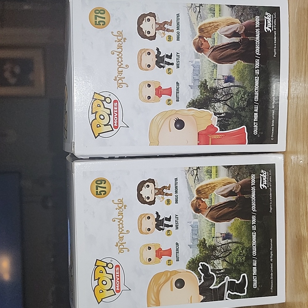 NWT "THE PRINCESS BRIDE" POP HEAD COLLECTIBLES - Picture 3 of 4